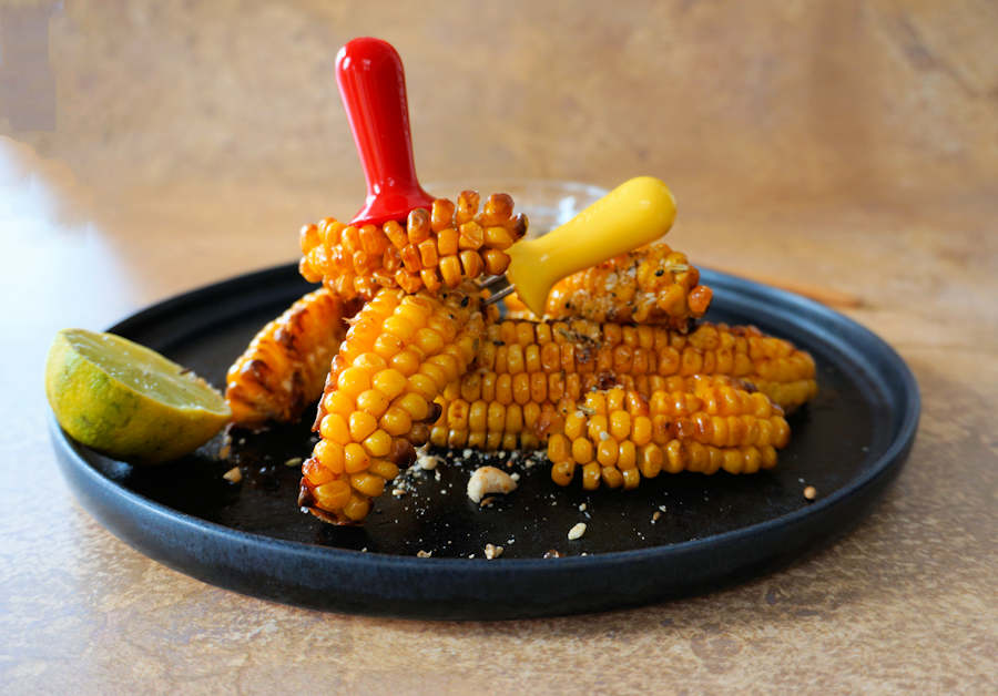 Corn Ribs With Dukkah Recipe Cuisine Fiend